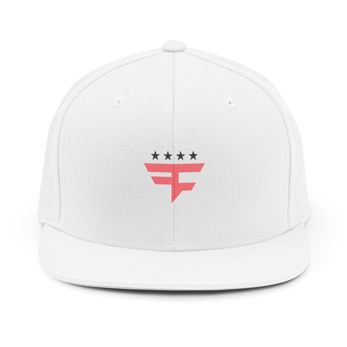 Four Star 3D Snapback Hat (Red) - Official Hats & Caps merchandise