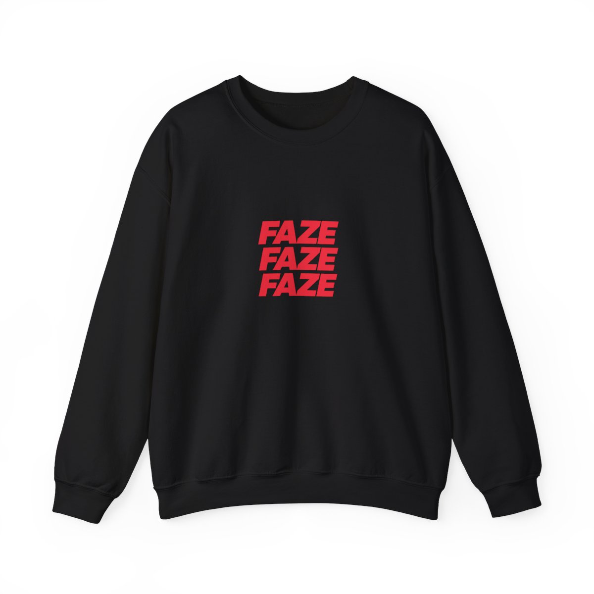 Four Star Embroidered Zip Up Sweatshirt (Black)