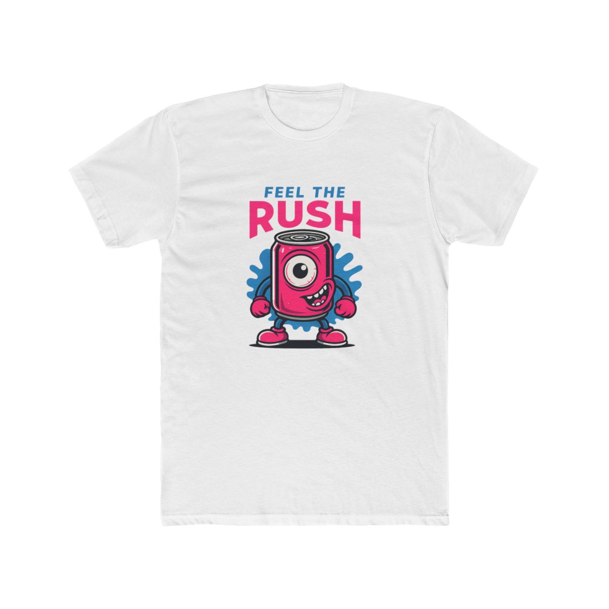 Feel the Rush Pink Can Eye T-Shirt - Official t-shirts merchandise