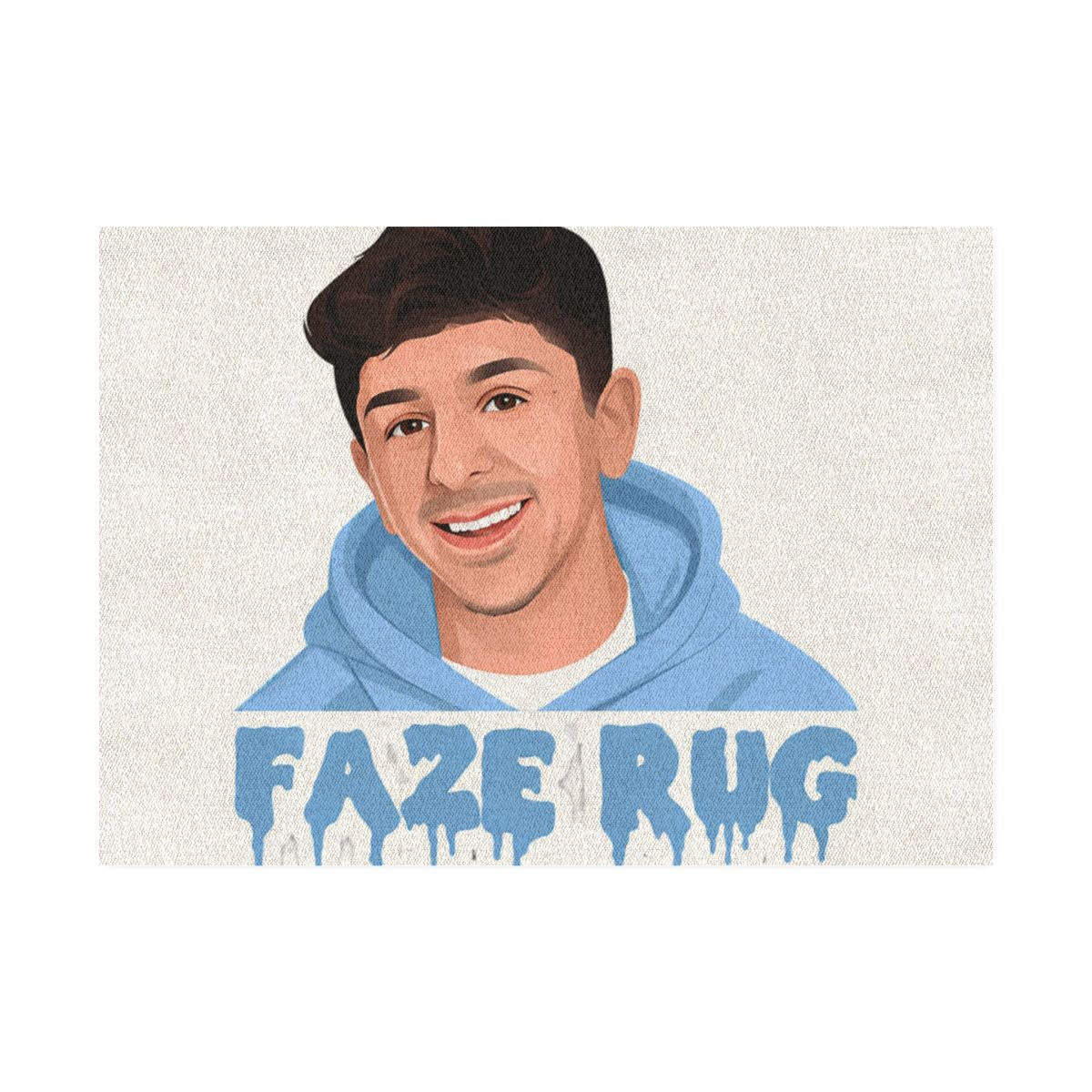FaZe Rug Iconic Portrait Area Rug - Gaming Room Fan Decor — official FaZe Accessories