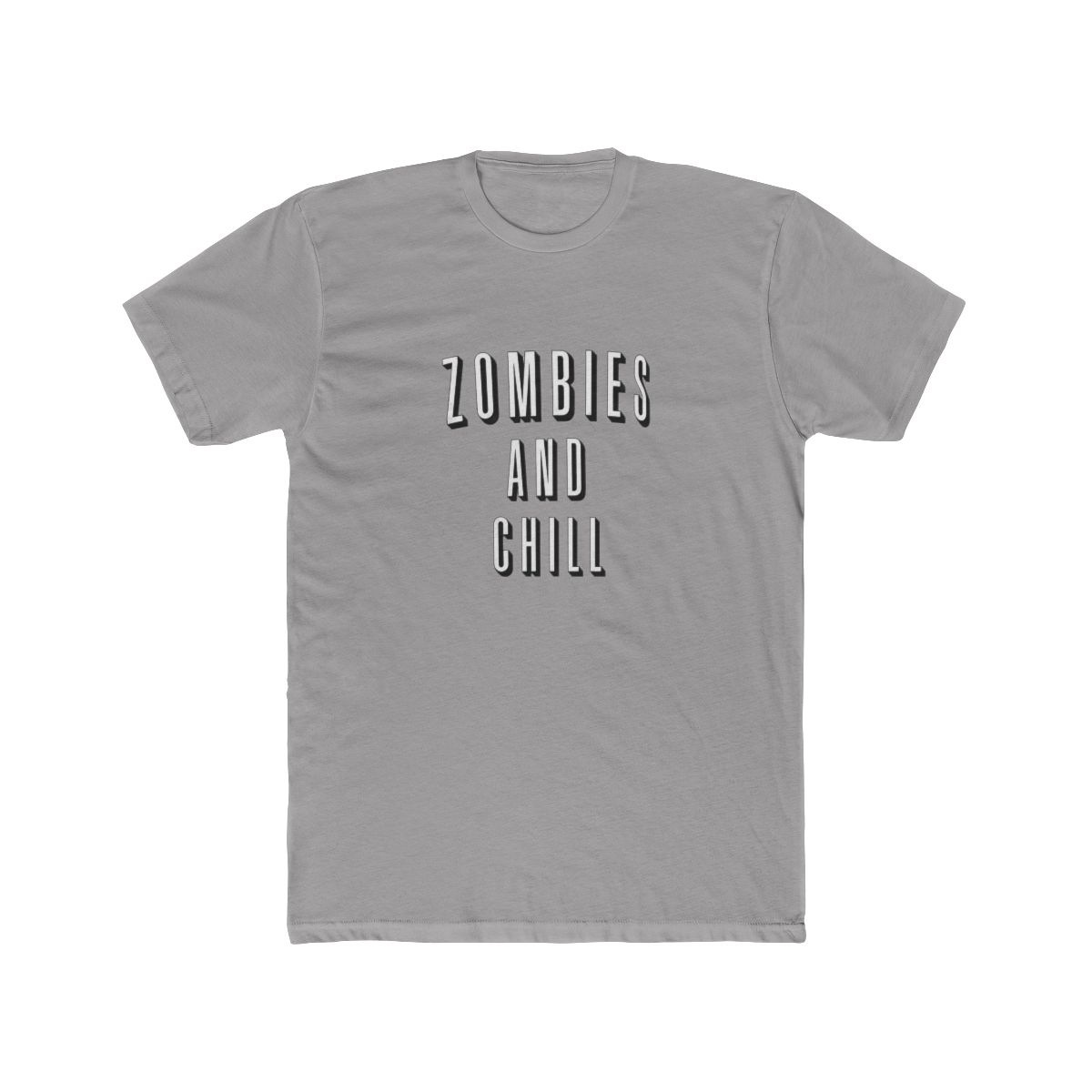 Zombies and Chill Funny Horror T Shirt - Zombie Fan Gift - Official t-shirts merchandise