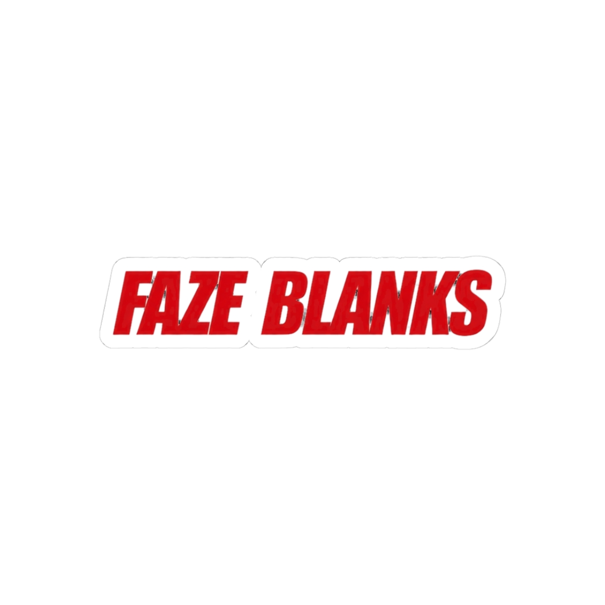 FaZe Blanks Esports Sticker - Official stickers merchandise