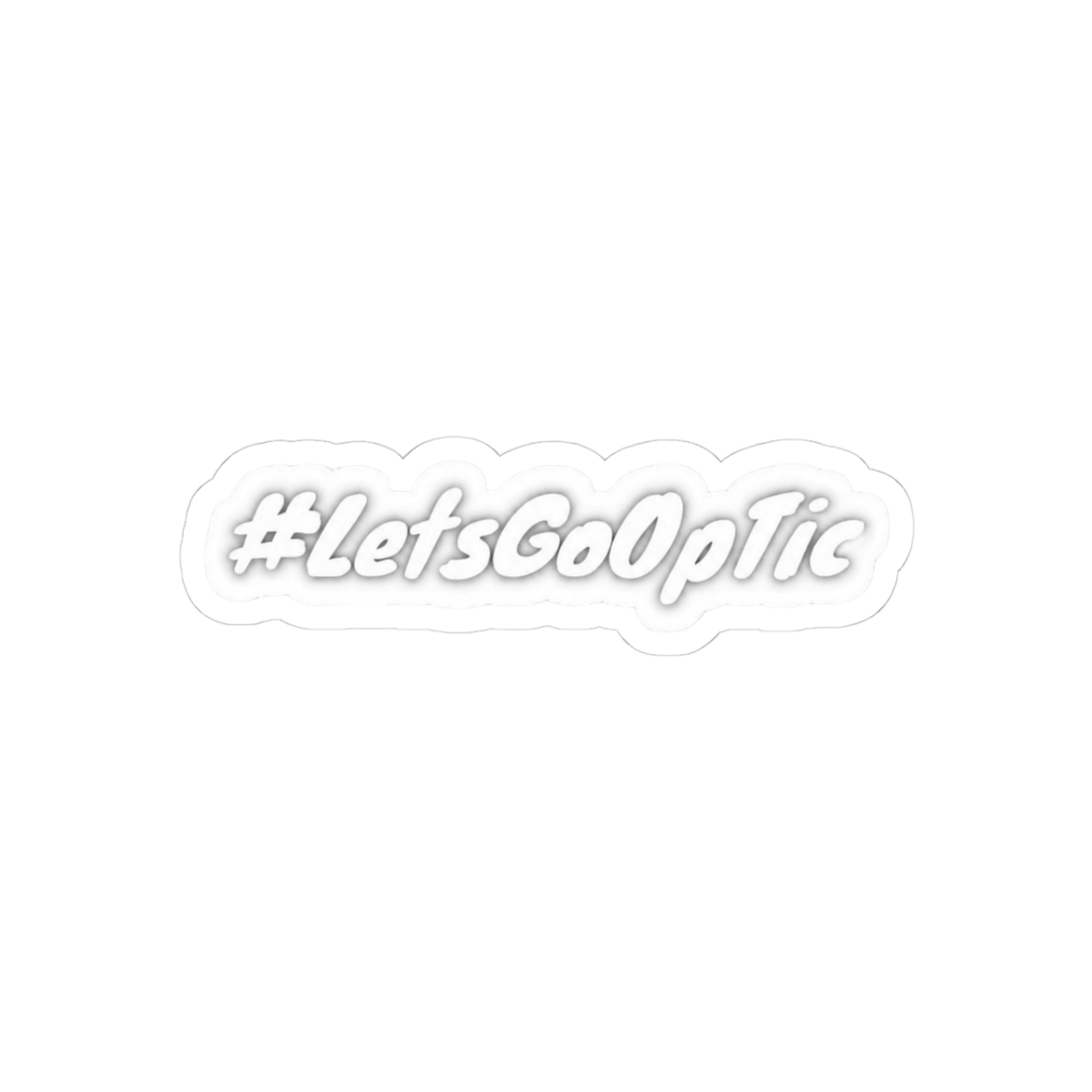 Let's Go OpTic Esports Quote Gamer Sticker - Official stickers merchandise