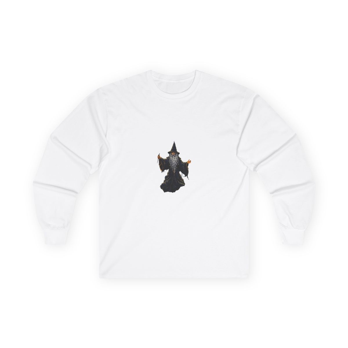Dark Fantasy Wizard - Dungeon Master Gamer Gift Long Sleeve Shirt - Official long-sleeves merchandise
