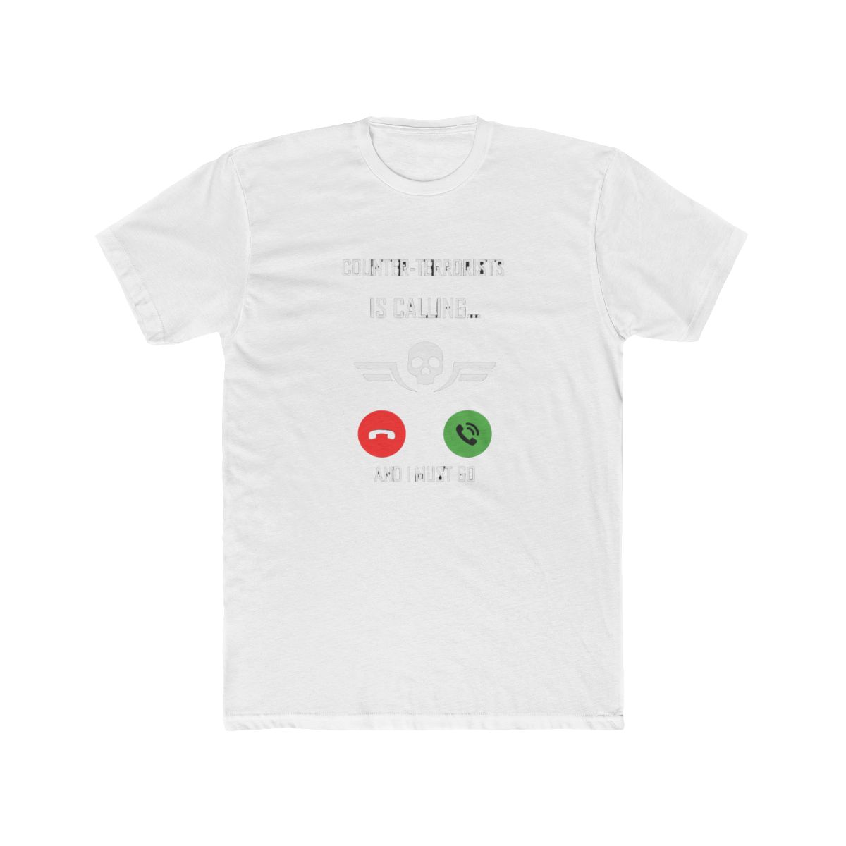 CS:GO Counter-Strike Rolled Sleeve T Shirt - Gaming E-Sports Gamer Gift - Official t-shirts merchandise
