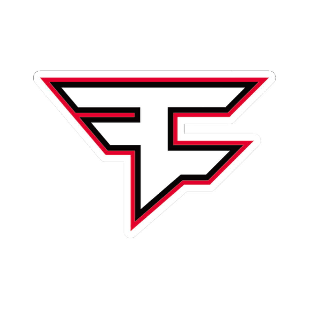 Faze White Edition Sticker  | Stable Ronaldo - alternate angle 3, merchandise
